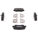 2017 Hyundai Tucson Brake Pad Set 3