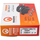 2020 Bmw 330e Brake Pad Set 5