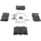 2018 Mercedes Benz E400 Brake Pad Set 2