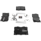 2018 Mercedes Benz E400 Brake Pad Set 6