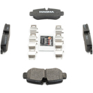 2017 Mercedes Benz Metris Brake Pad Set 3