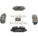 2017 Mercedes Benz Metris Brake Pad Set 6