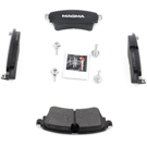 2017 Audi A4 Brake Pad Set 3