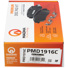 2017 Hyundai Santa Fe Brake Pad Set 4