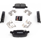 2017 Chevrolet Malibu Brake Pad Set 3