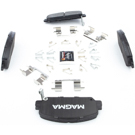 2017 Honda CR-V Brake Pad Set 3