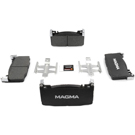 2017 Mercedes Benz Maybach S600 Brake Pad Set 2