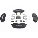 2017 Jeep Compass Brake Pad Set 6