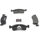 Magma 1984 Chrysler ExecutiveSedan Brake Pad Set PMD220M