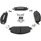 2023 Ford Explorer Brake Pad Set 3