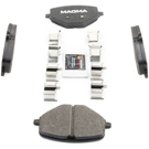 2021 Mercedes Benz GLS63 AMG Brake Pad Set 3