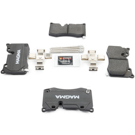 2020 Chevrolet Corvette Brake Pad Set 6