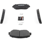 2021 Nissan Rogue Brake Pad Set 3