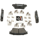 2021 Nissan Rogue Brake Pad Set 3