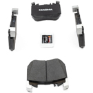 2021 Mercedes Benz S580 Brake Pad Set 3