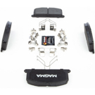 1987 Chevrolet Nova Brake Pad Set 3