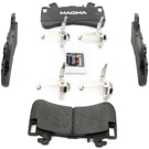 2024 Mercedes Benz EQE 500 Brake Pad Set 3