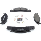 1987 Dodge Mini Ram Brake Pad Set 1