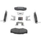 1987 Nissan Stanza Brake Pad Set 3