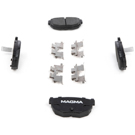 1982 Nissan 200SX Brake Pad Set 3