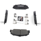 2000 Honda Civic Brake Pad Set 3