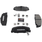 2000 Honda Civic Brake Pad Set 1