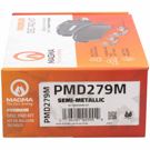 1982 Bmw 528 Brake Pad Set 2