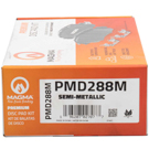 1987 Porsche 911 Brake Pad Set 2
