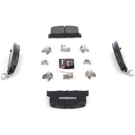 1987 Toyota MR2 Brake Pad Set 3