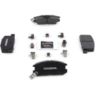1987 Toyota MR2 Brake Pad Set 1