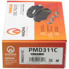 1987 Subaru XT Brake Pad Set 5