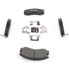 1987 Subaru XT Brake Pad Set 3