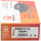1988 Volvo 760 Brake Pad Set 2