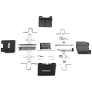 1988 Volvo 760 Brake Pad Set 1