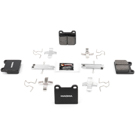 Magma Porsche 912 Brake Pad Set PMD31M