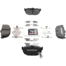 1992 Nissan Stanza Brake Pad Set 6