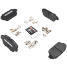 1990 Eagle Summit Brake Pad Set 5