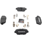1990 Eagle Summit Brake Pad Set 6
