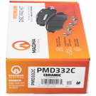 1987 Mazda RX-7 Brake Pad Set 2