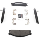 1987 Nissan Van Brake Pad Set 3