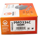 1987 Acura Integra Brake Pad Set 2