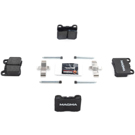 1987 Mercedes Benz 190E Brake Pad Set 6