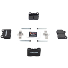 1987 Mercedes Benz 190E Brake Pad Set 1