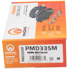 1987 Mercedes Benz 190E Brake Pad Set 2