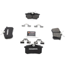 2000 Audi A6 Brake Pad Set 1