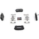 1986 Acura Legend Brake Pad Set 3