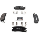1990 Isuzu Trooper Brake Pad Set 6