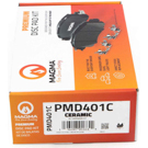 Magma PMD401C Brake Pad Set 2