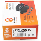 1987 Nissan Pathfinder Brake Pad Set 2