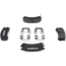 1987 Nissan Pathfinder Brake Pad Set 1